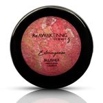 SUMMIT.g Extravaganza Multi-Tone Highly Pigmented Paraben Free Skin Friendly Powder Blush All-Day Wear Powder Blusher Radiant Glow Buildable Makeup Formula Blendable Shimmery Finish, Pink Gold 9g