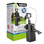 Aquael Pat Mini Internal Fish Tank Filter - Aquarium Sponge Filter System - Small Aquarium Water Filter Pump 2 - 31 Gallons