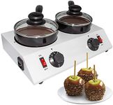 GorillaRock Chocolate Melting Pot | Professional Chocolate Tempering Machine with Manual Control | Heated Chocolate | 110V (Double (2.4 kg))