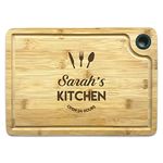 Personalised Chopping Board | Cheese Board | Cutting Board, Ideal Present for Mothers Day, Fathers Day, House Warming, Birthday Ideas for Him or Her - Choose Your Name of Kitchen