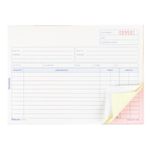 Blueline Invoices, 50 Numbered Carbonless Triplicates, English, 5-3/8" x 8" (DC32)