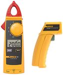 Fluke 362, 200A AC/DC Clamp Meter with 59 Mini Infrared Thermometer Combo