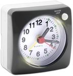 Small Travel Alarm Clock, Silent An