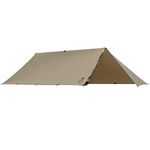 OneTigris Proteus Camping Tarp, Versatile Waterproof Lightweight Tarp Shelter with Doors, Extra Large 20.1ft x 9.2ft, Ideal for Camping, Hiking, Backpacking, Tent, Bushcraft