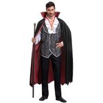 Spooktacular Creations Halloween Vampire Costume for Adult Men’s Halloween Party Events-L