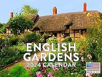 English Garden Calendar 2024 Monthl