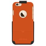 Seidio Surface Reveal Case and Holster Combo for Apple iPhone 6 - Retail Packaging - Orange