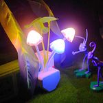 ascension ® Mushroom Lamp Automatic Light Multi-Color Changing Best Night Avatar Bulbs for Home & Bedroom Decoration Kids Favourite Birthday & Party Return Gifts (Set of 8)