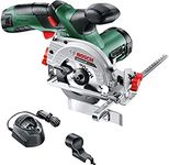 Bosch Home and Garden UniversalCirc 12 Cordless Mini Circular Saw (1 Battery, 12 Volt System, in Box)