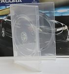 NEW! 25 Pk 14mm Standard size DVD Case Double Super Clear Dual 2 Discs Box Holder