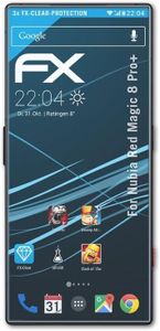 atFoliX Screen Protection Film compatible with Nubia Red Magic 8 Pro+ Screen Protector, ultra-clear FX Protective Film (3X)
