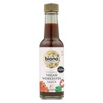 Biona Organic Worcester Sauce, 140ml - Great Taste Award 2024 Winner - Gluten-Free & Organic - Ideal for dipping sauces and marinades