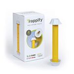 Trappify Hanging Fly Traps Outdoor: Fruit Fly Traps for Indoors | Fly Catcher, Gnat, Mosquito, & Flying Insect Catchers for Inside Home - Disposable Sticky Fly Trap for Indoor House Pest Control (4)