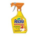 Amamitrade Fast Action Bug Killer With Thank You Sticker - Resolva Bug Killer Ready To Use 1Litre - Indoor & Outdoor Bug Spray