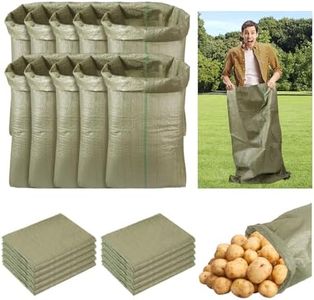 20Pcs Potato Sack Race Bags Large Size Game Race Bag Set Suitable for Carnival Easter Christmas Outside Lawn Sports Games, Birthday Parties, Outdoor Family Gatherings, Barbecues