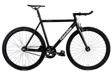 FabricBike Light - Fixed Gear Bike, Single Speed Bicycle, Aluminium Frame and Fork, Wheels 28", 4 Colours, 3 Sizes, 9.45 kg approx (Light Matte Black, M-54cm)