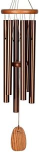 Woodstock Wind Chimes Amazing Grace Chime Medium (24'') Bronze Wind Chime Inspirational and Memorial Gifts Wind Chimes for Outside Patio Home or Garden Decor