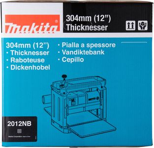 Makita Thicknesser 304mm – Portable Planer for Woodworking