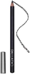 Palladio Wooden Eyeliner Pencil, Thin Pencil Shape, Easy Application, Firm yet Smooth Formula, Perfectly Outlined Eyes, Contour and Line, Long Lasting, Rich Pigment, Charcoal