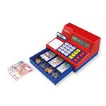 Learning Resources Pretend & Play Calculator Cash Register with Canadian Currency - 73 Pieces, Ages 3+ Kids Cash Register,, Pretend Play Money for Kids