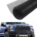 Trimmable Car Grill Mesh,Premium Aluminum Alloy Automotive Grilles,Universal Mesh Grill Insert Fits for Front Bumper,Hood Air Vents Spoiler,Practical Car Accessories Exterior (3 * 6mm)