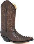 Grinders Carolina Mens Western Cowboy Boots, Size 10