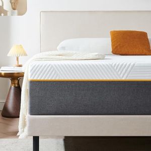 Sleremind Matelas 140x190x22cm,Durable Ultra Respirante Matelas en Mousse à Mémoire de Forme, Fermeté Moyenne et Respirable, 7 Zones, Soutien Parfait, Réversible à Deux Faces, Matelas (140x190x22cm)
