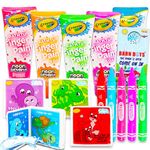 Crayola Bath Super Set - 5 Crayola Bath Paint Soap Tubes, 5 Bath Pens, 3 Bubble Bath Tubes (13 Pc Set)