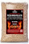 Log-Barn Premium Pizza Wood Pellets – Natural, Odorless & Chemical-Free Fuel for Pizza Ovens, ENPLUSA1 Certified, Sustainable Heat