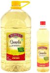 Borges Canola Oil, 5L + Borges Canola Oil, 1L