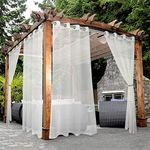 BONZER Sheer Outdoor Curtains for P