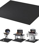 Under Grill Mat, 48×36 inch BBQ Floor mats, Indoor Fireplace Mats Fire Pit Mats, Fire Resistant, Water Resistant, Oil Proof, Easy to Clean Grill Mats for Outdoor Grill Deck Protectorf