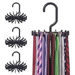 4 Pack Tie Rack Hanger Holder Hooks