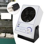 Ionizing Air Blower Fan Ion Anti-Static Elimination Ionizer Commercial Machine Eliminator 45~110CFM 0.25A 3kg 110V/60Hz