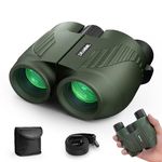 Dranbol 20X25 Small Binoculars for Adult and Kids Boys, Compact Mini Bincoulars for Bird Watching, Pocket High Powered and Opera Glasses, Cruise Ship, Travel Must Have