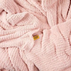 Big Blanket Co Premier Plush Blush | 10' x 10' Ultra-Soft Plush Blanket | 100 Sq Ft Giant Oversized Throw | Velvet-Soft, Machine Washable | Luxury Blanket for Family