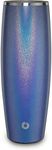 SNOWFOX Premium Vacuum Insulated Stainless Steel Beer Glass with Lid, Home Bar Accessories, Elegant Bartending, Lightweight Pint Glasses, Sleek Drinkware, Frosty Beverages Stay Cold, 23.9oz, Blue