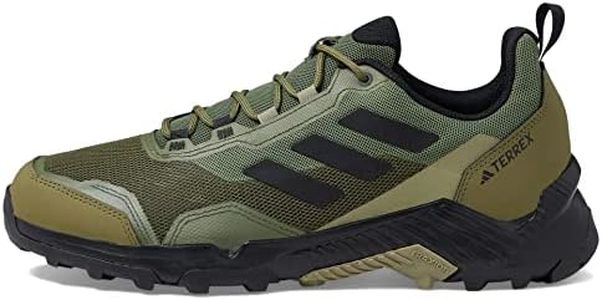 adidas Men's Terrex Eastrail 2 Walking Shoe, Focus Olive/Black/Orbit Green, 10.5 US