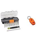 Klein Tools 32717 Precision Screwdriver Set with Case, All-in-One Multi-Function Repair Tool Kit Includes 39 Bits for Apple Products & Magnetizer/Demagnetizer