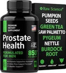 Prostate Supplement for Mens Health - Lycopene, Saw Palmetto for Men, DHT Blocker - Urinary Tract, Overactive Bladder Support & Prostate Health Supplements: Pygeum, Pumpkin Seed Extract - 60 capsules