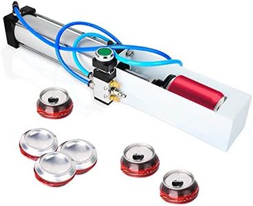 TAISHER Push Valve Aluminum Can Crusher，Eco-Friendly Recycling Tool，Heavy Duty Pneumatic Cylinder Soda Beer Can Crusher