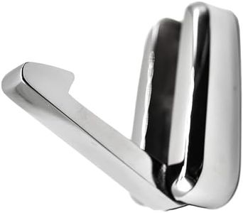 MARINE CITY 316 Stainless Steel Spring Folding Hat and Coat Hook - Strong, Durable, Foldable, Mirror Polished - Ideal for Boats, Yachts, Hardware Accessories