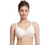 Chantelle Women's, C MAGNIFIQUE, Covering Molded Bra, Women's invisible lingerie, Ivory, 36F