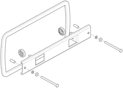 Humminbird 740174-1 IDMK H7R - in-Dash Mounting Kit Helix 7 All Models