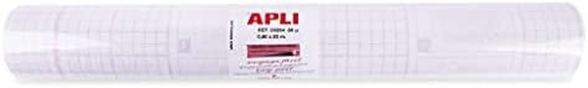 Agipa - Pellicola protettiva lucida per libri, riposizionabile, 80 micron, 0,50 x 20 m, 1 rotolo