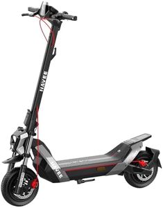 NAVEE NT5 Max Electric Scooter, 31 mph Speed, 51.6 Miles Range, Fast Charging, 1900W Peak Motor, Dual Telescopic & Damping Arm Suspension, Dual Disc Brake, 10.5" Tubeless Tire, Off-Road Scooter Adults