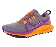 NIKE Womens React Pegasus Trail 4 Running Trainers DJ6159 Sneakers Shoes (UK 5 US 7.5 EU 38.5, Purple Smoke Vivid Purple 500)