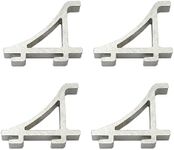 PZRT 4pcs Freezer Shelf Clip 28x24mm Aluminum Refrigerator Clip Fridge Cooler Shelf Support Home Supplies