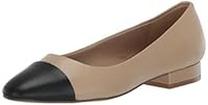 Steve Madden Women's Blair Ballet Flat, Tan Leather, 8