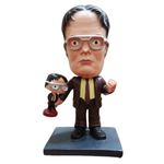 Dwight Schrute Bobblehead 10 cms || The Office Merchandise || Michael Scott || Jim & Pam